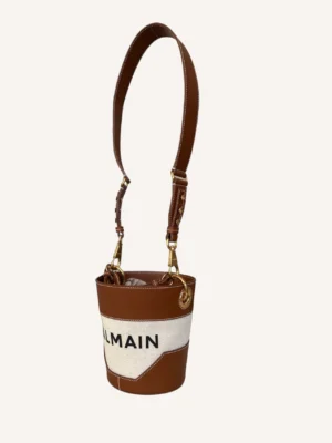 Balmain Saddler Bucket Bag