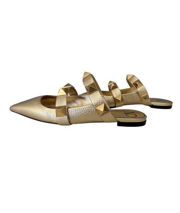 Valentino Garavani Leather Rockstud Mules (Size 39)