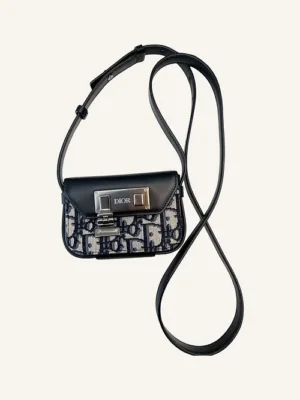 Christian Dior Nano Pouch Oblique Jacquard