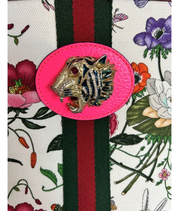 Gucci Rajah Floral Tote with Matching Pochette