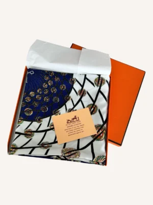 HermesLes Feux de L'espace Silk Scarf