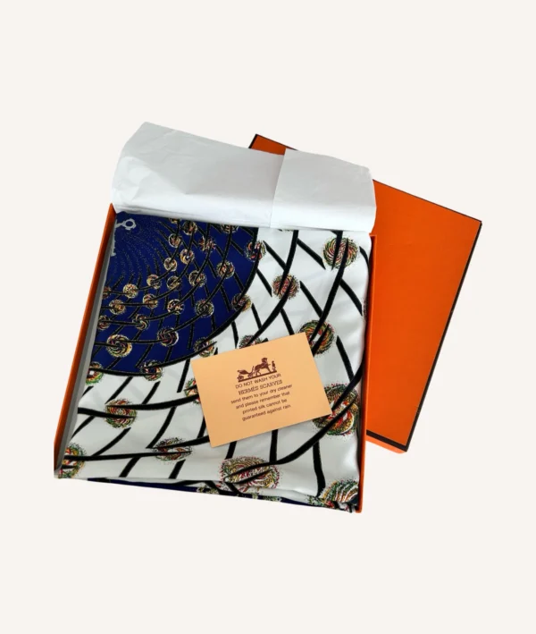 HermesLes Feux de L'espace Silk Scarf