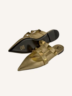 Valentino Garavani Leather Rockstud Mules (Size 39)