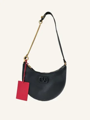 Valentino Mini V Logo Hobo Bag