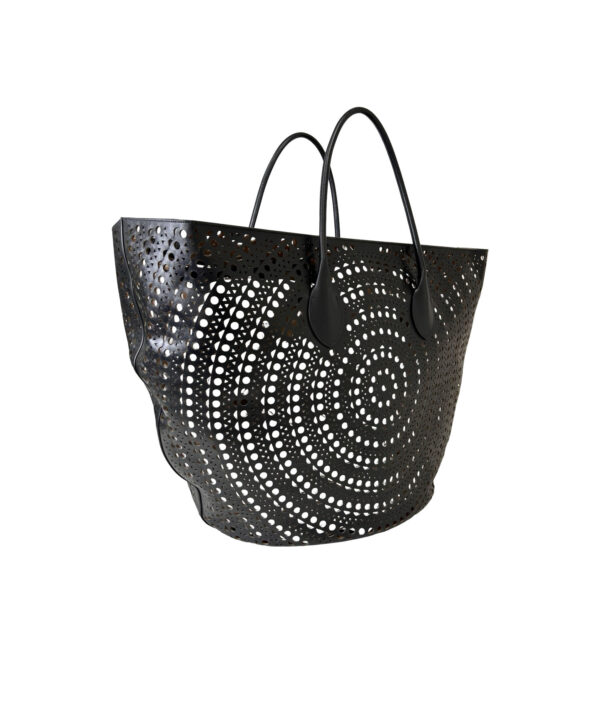 Alaia Oversized Lasercut Tote