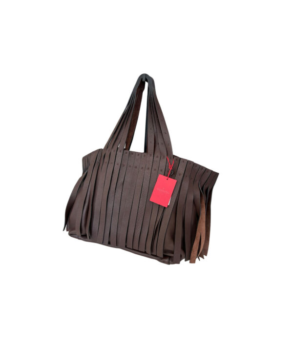 Valentino Garavani Fringed Leather Tote