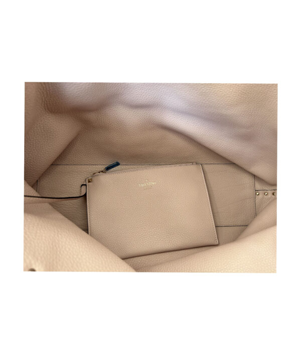 Valentino Garavani Medium Rockstud Grainy Calfskin Bag