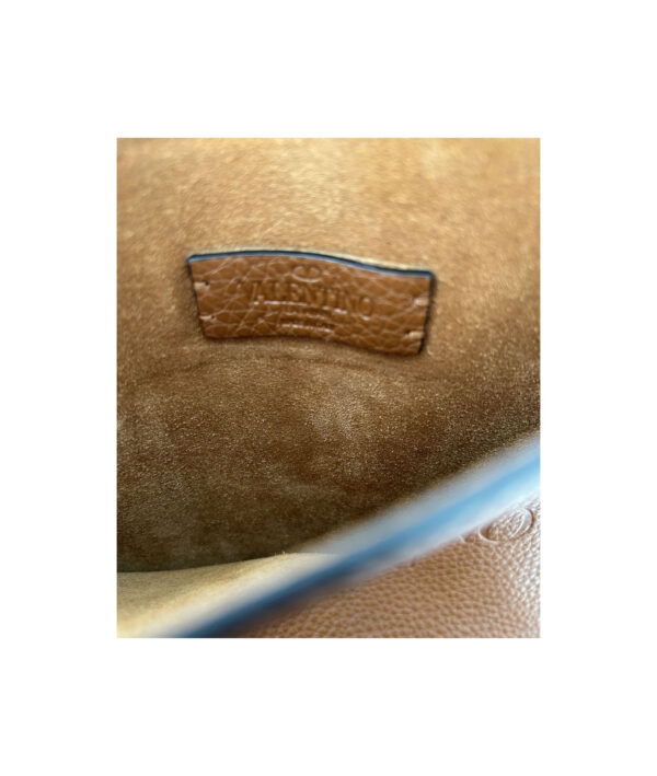 Valentino Garavani Logo Debossed Messenger Bag