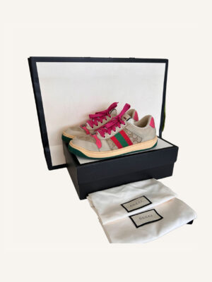 Gucci Screener Pink (Size 37.5)