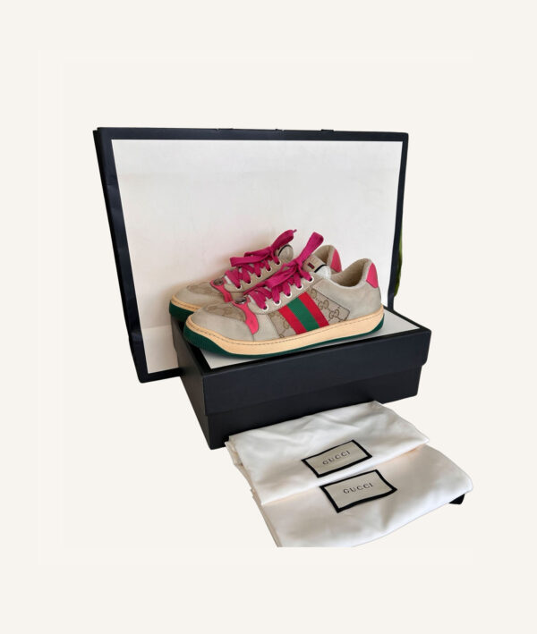 Gucci Screener Pink (Size 37.5)