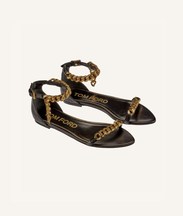 Tom Ford Chain Sandals (Size 38.5)