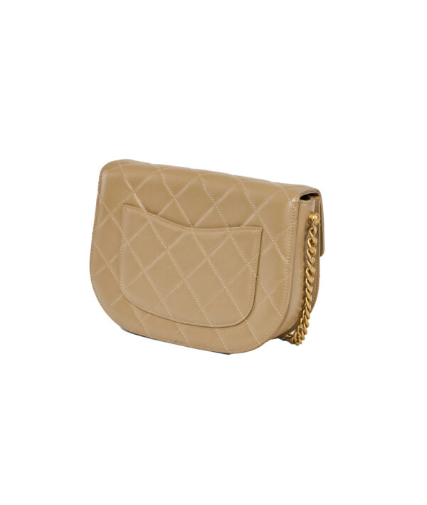 Chanel Quilted Moon Messenger Flap Crossbody