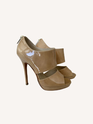 Jimmy Choo Patent Leather Sandal (Size 36)