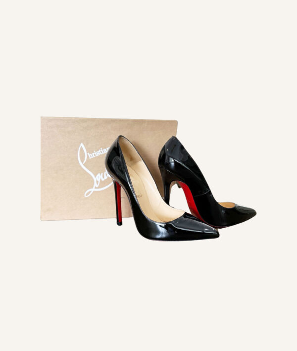 Christian Louboutin Pigalle 120 Patent Calf (Size 40)