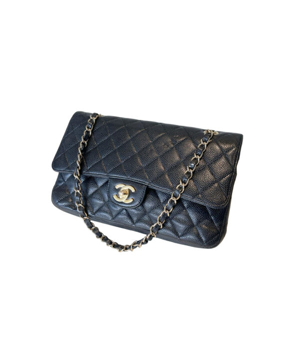 Chanel Classic Caviar Double Flap