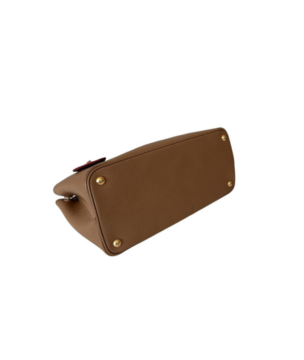 Prada Double Saffiano Cuir Handbag