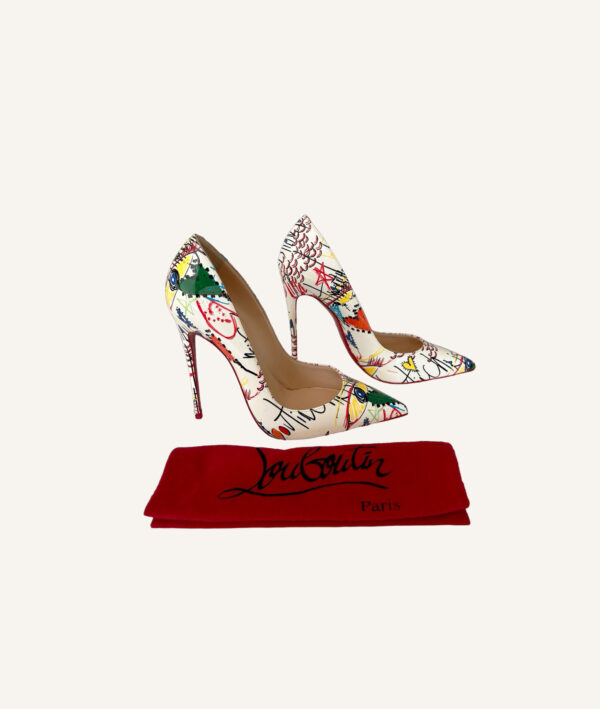 Christian Louboutin Patent Loubi So Kate (Size 39.5)
