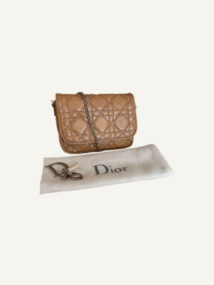 Christian Dior Cannage Patent Leather Crossbody
