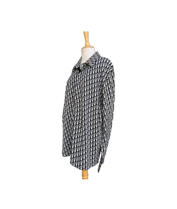 Christian Dior Long Sleeve Thick Monogram Shirt