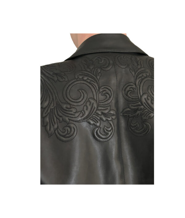 Versace Baroque Leather Jacket