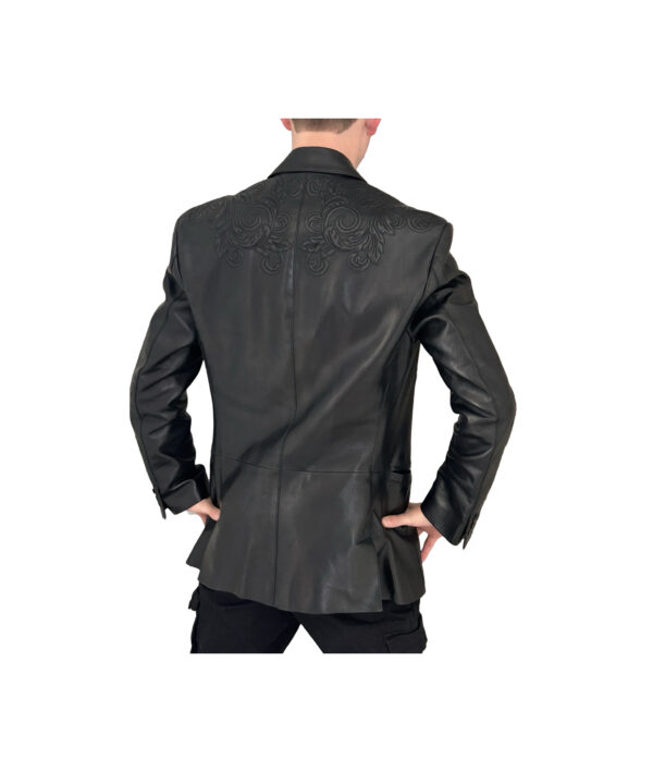Versace Baroque Leather Jacket