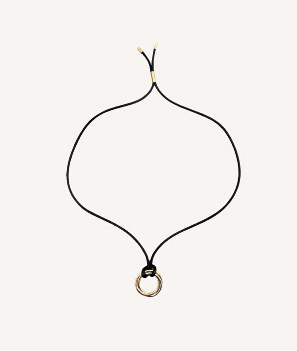 Cartier Trinity Gold Pendant on Chord