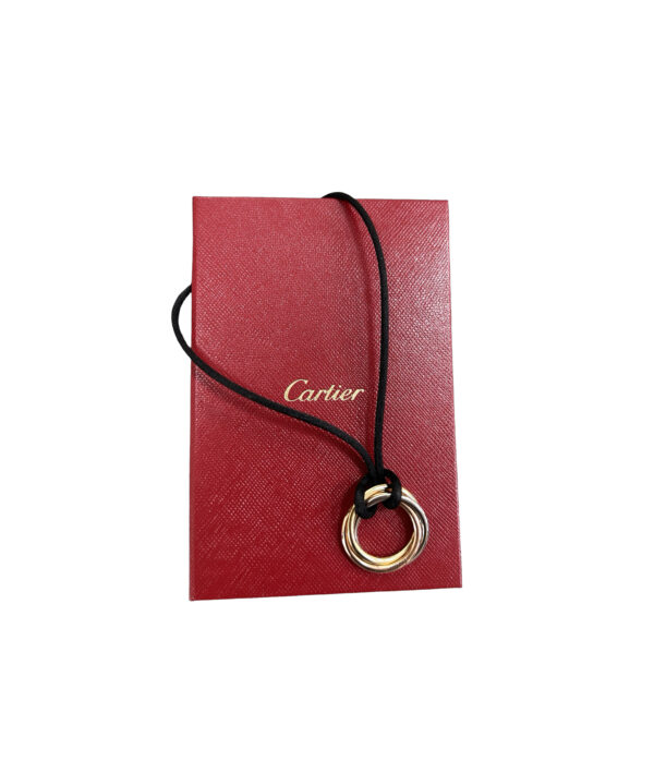 Cartier Trinity Gold Pendant on Chord