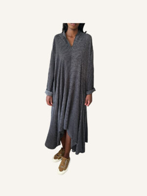 Balenciaga Silk Maxi Dress (42)