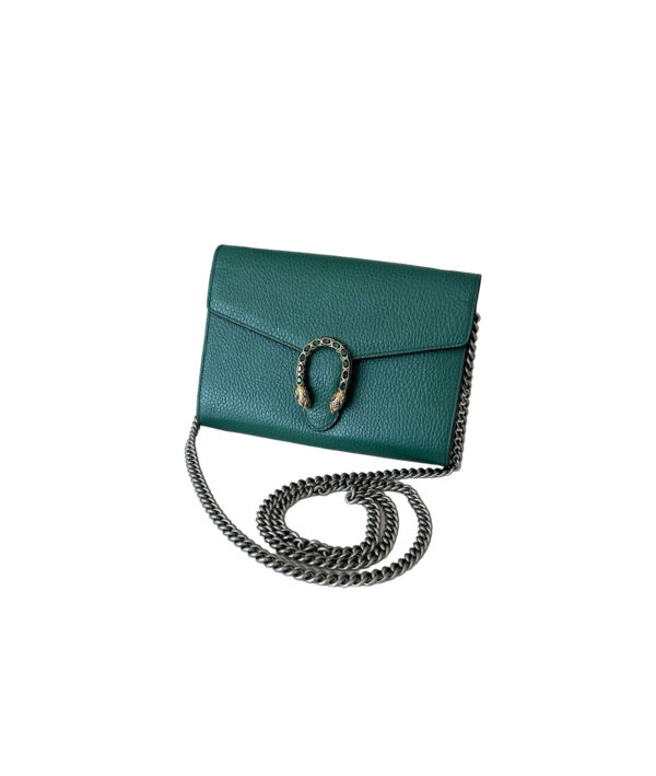 Gucci Dionysus Leather Mini Chain Bag
