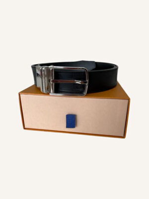 Louis Vuitton Damier Infini Boston Reversible Belt