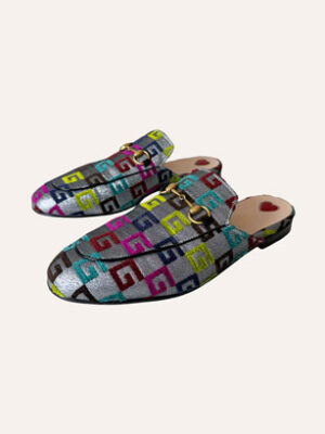 Gucci  Princetown G Lurex Loafers Multicolour (38.5)