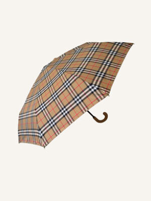 Burberry Check Folding Umbrella