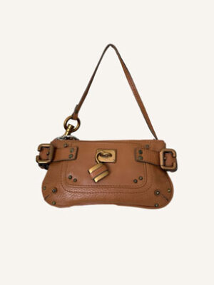 Chloe Mini Paddington Leather Clutchbag