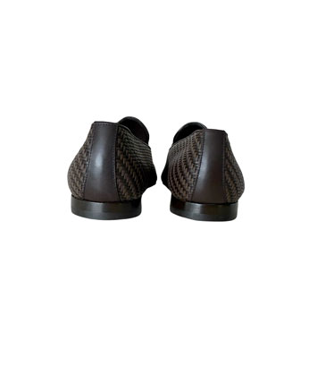 Ermenegildo Zegna Lido Pelletessuta Leather Tassle loafers (Size 8/42)