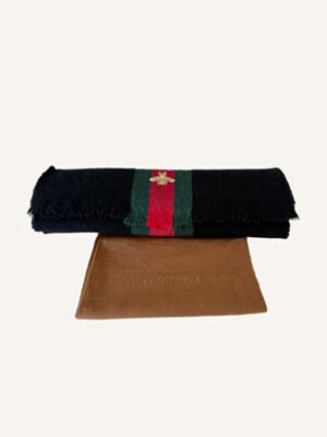 Gucci Web Bee Scarf