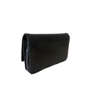 Chanel Black Caviar Timeless CC Wallet on Chain