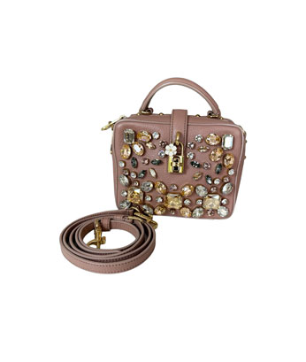 Dolce & Gabbana Crystal Embellished Evening Bag