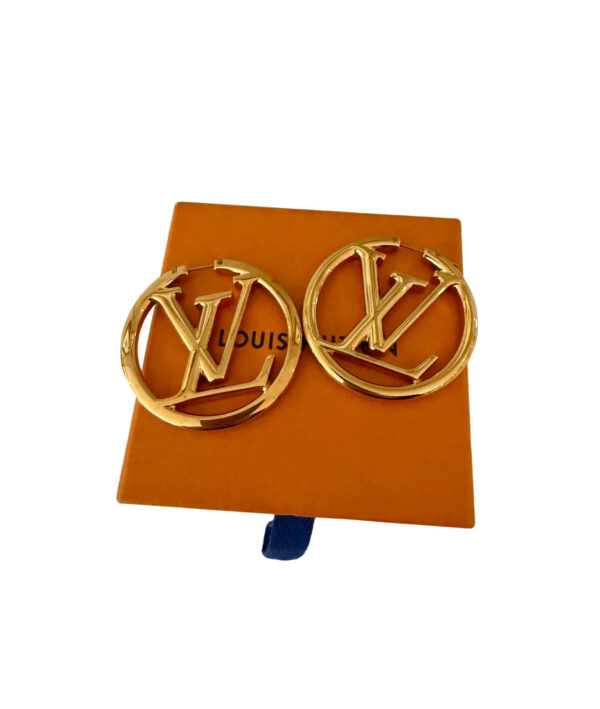 Louis Vuitton Louise Hoop GM Earrings