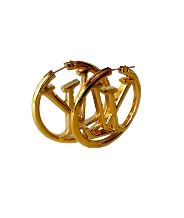 Louis Vuitton Louise Hoop GM Earrings