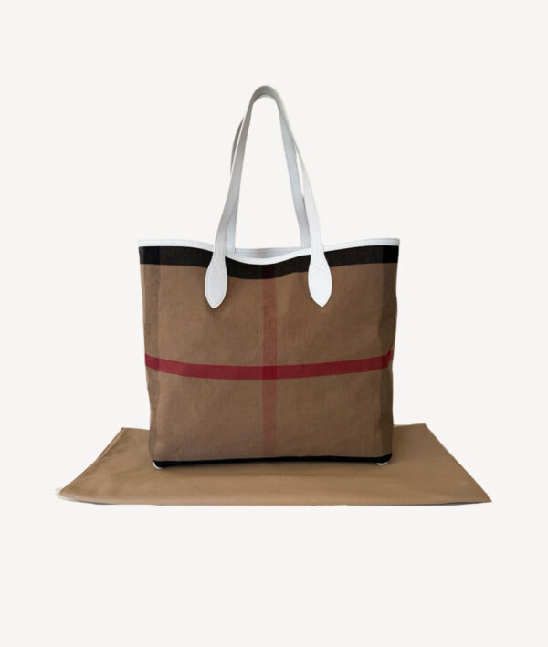 Burberry Doodle reversible tote bag with hand-drawn graffiti-style print