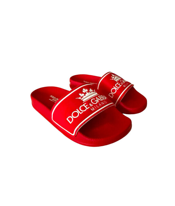 Dolce & Gabbana Crown Logo Slides (Size 29/30) Kids