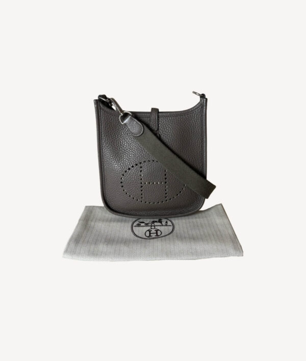 Hermès Evelyne TPM in Etoupe with palladium hardware – luxury crossbody bag