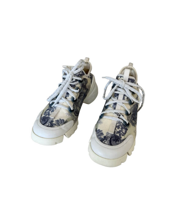 Christian Dior D Connect Toile De Jouy Trainers (Size 37)