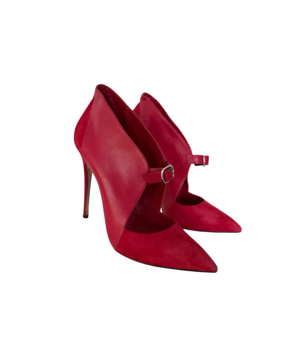 Casadei Suede & Leather Pumps (Size 39.5)