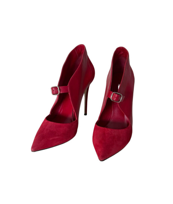 Casadei Suede & Leather Pumps (Size 39.5)