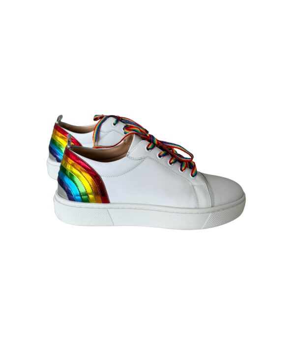 Christian Louboutin Arkenspeed Rainbow Leather Trainers (Size 39)